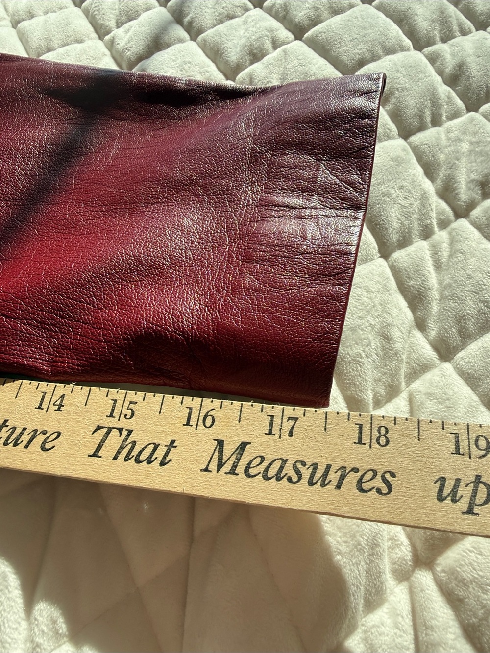 Vintage Wilsons Leather Pelle Studio Red Leather Blazer Jacket Coat Size 3X - Picture 11 of 11